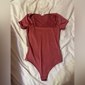 Elegant Mauve Bodysuit for Women